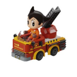 Astro Boy Fire Engine Building Set 13cm 