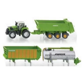 Traktor Deutz fahr + Trailer 1:87 Modellbau