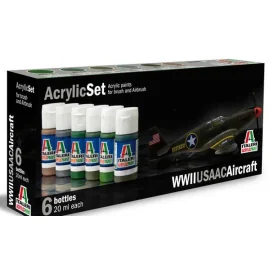 Set Paints Aircraft USAAF 2.WK Modellbau-Farbe