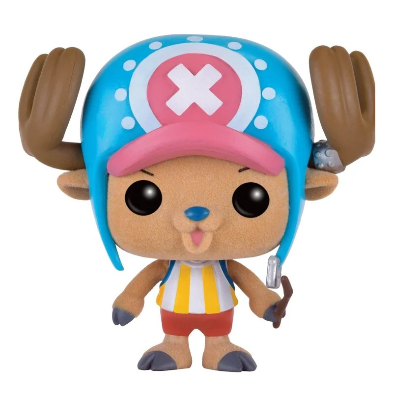 One Piece POP! Animation Vinyl Figur Tony Chopper (Flocked) 9 cm Pop Figuren