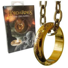 Herr der Ringe Ring Der Eine Ring (vergoldet) Replik