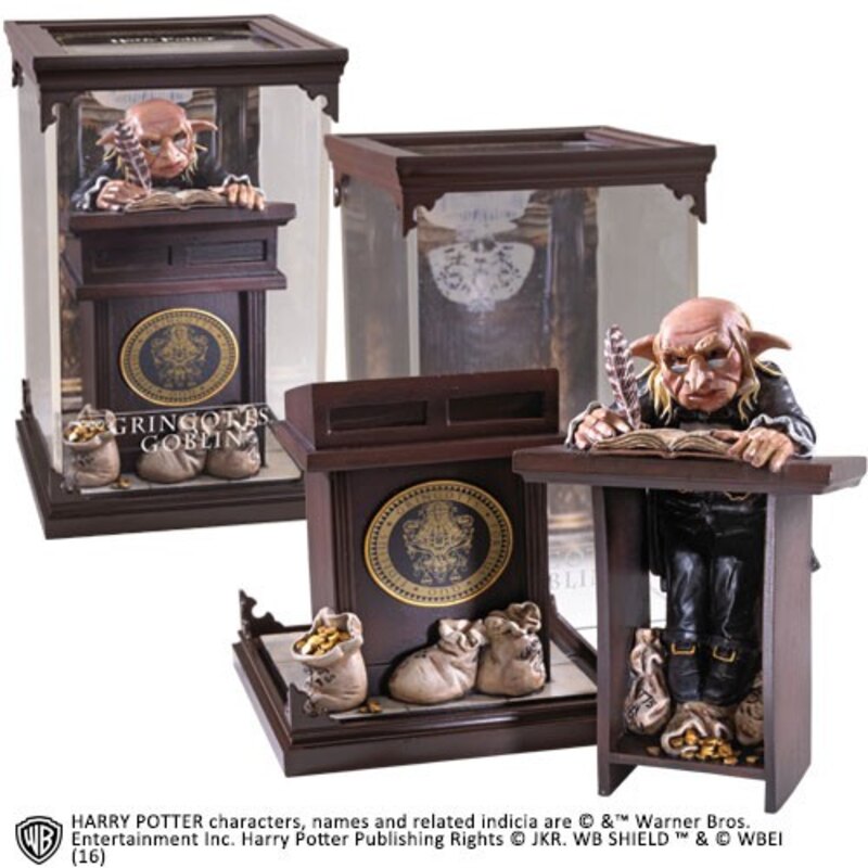 Harry Potter Magical Creatures Statue Gringotts Goblin 19 cm Statuen